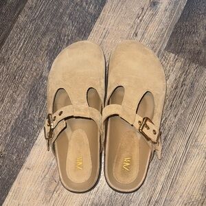Zara Mary Jane Clogs